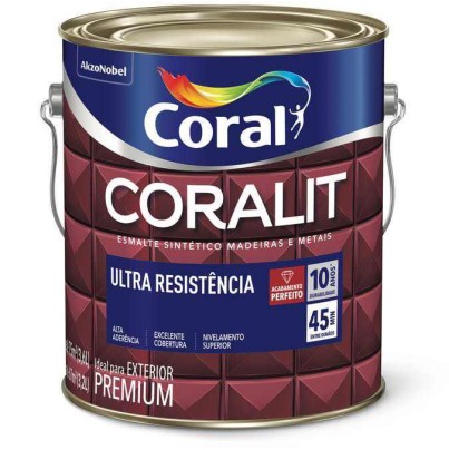 Coralit Ultra Resistência Alto Brilho Branco 3,6l